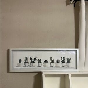 Framed Cactus Art Print